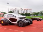 Студенты из Сингапура создали 3D-печатный солнцемобиль