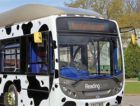 Автобус, работающий на биометане, установил новый рекорд скорости