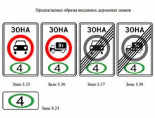 В России вводится дорожный знак