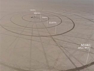 Создана первая в мире масштабная модель Солнечной системы