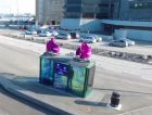 В Рейкьявике появилась первая остановка, собирающая энергию ветра