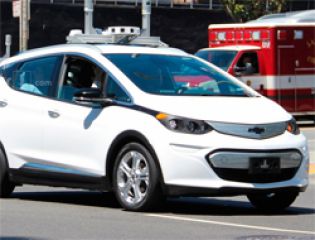 В Сан-Франциско тестируются автоном-ные электромобили Chevrolet Bolt