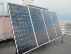 На крыше жилого дома в Тюмени  установлена солнечная электростанция