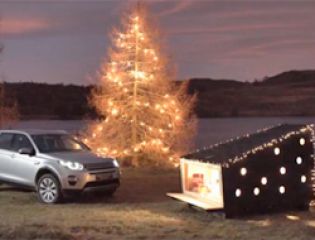 Jaguar Land Rover создал походное экожилье для Санта-Клауса
