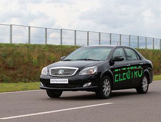Презентован первый белорусский электромобиль