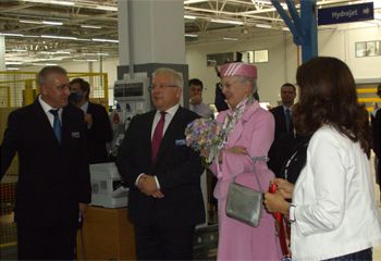 Ее Величество Королева Дании Маргрете II торжественно открыла вторую очередь завода «ГРУНДФОС Истра»