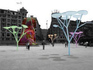 Искусственные деревья uTree - будущее городского освещения