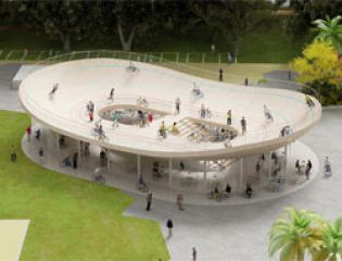 Уникальный проект велопавильона под названием Bicycle Club