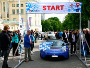 В Таллине дан старт марафону электромобилей
