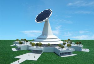 Проект футуристического солнечного научного центра