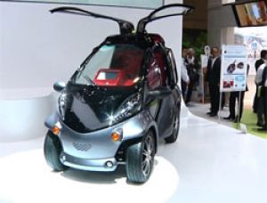 Компания Toyota представила одноместный электрокар