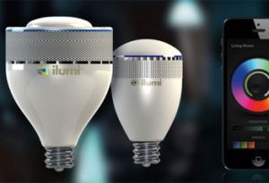Энергосберегающая LED-лампа, которой можно управлять  с помощью смартфона