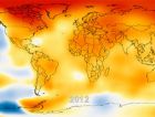 2012 год попадает в топ-10 самых жарких лет в истории
