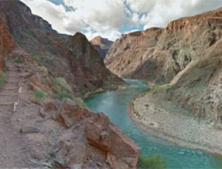 Виртуальная экскурсия по Большому Каньону доступна на сервисе Google Maps