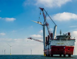 Состоялось открытие крупнейшей в мире морской ветроэлектростанции