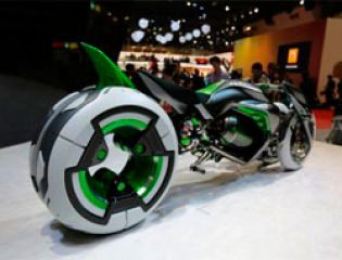 Трансформируемый электрический концепт от Kawasaki