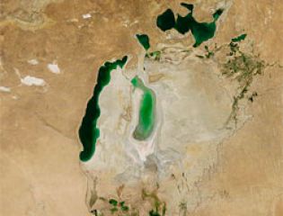 Аральское море потеряло 90% воды за последние 50 лет