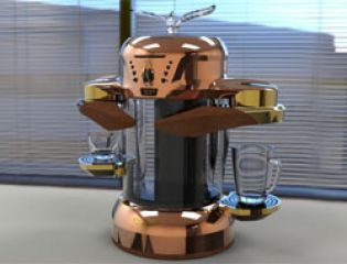 Итальянские дизайнеры изобрели энергоэффективную кофеварку