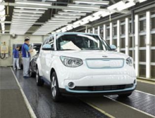 KIA Motors приступила к серийному производству Soul EV
