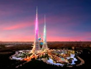 Высота энергоэффективного комплекса в Китае превысит 1 километр