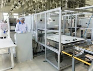 Завод по производству солнечных модулей в Новочебоксарске выпустил пробную партию продукции